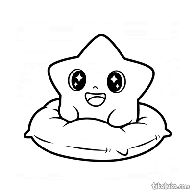 Estrela Chibi no Travesseiro