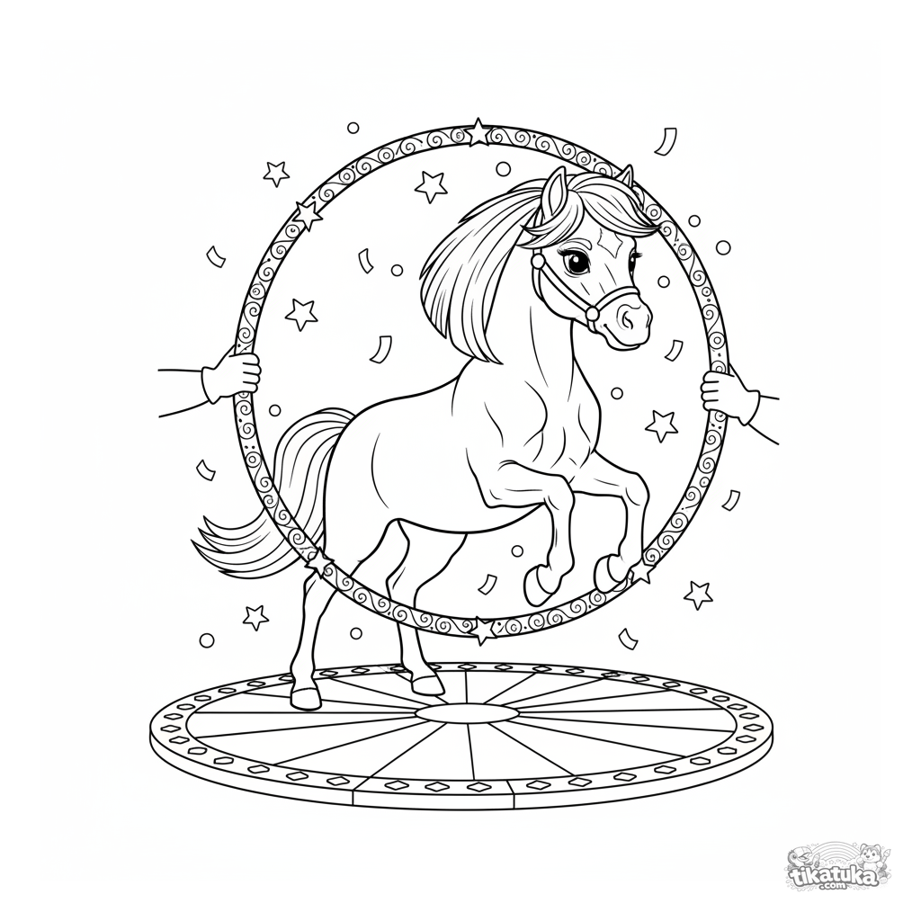 Pônei de Acrobacia Equestre