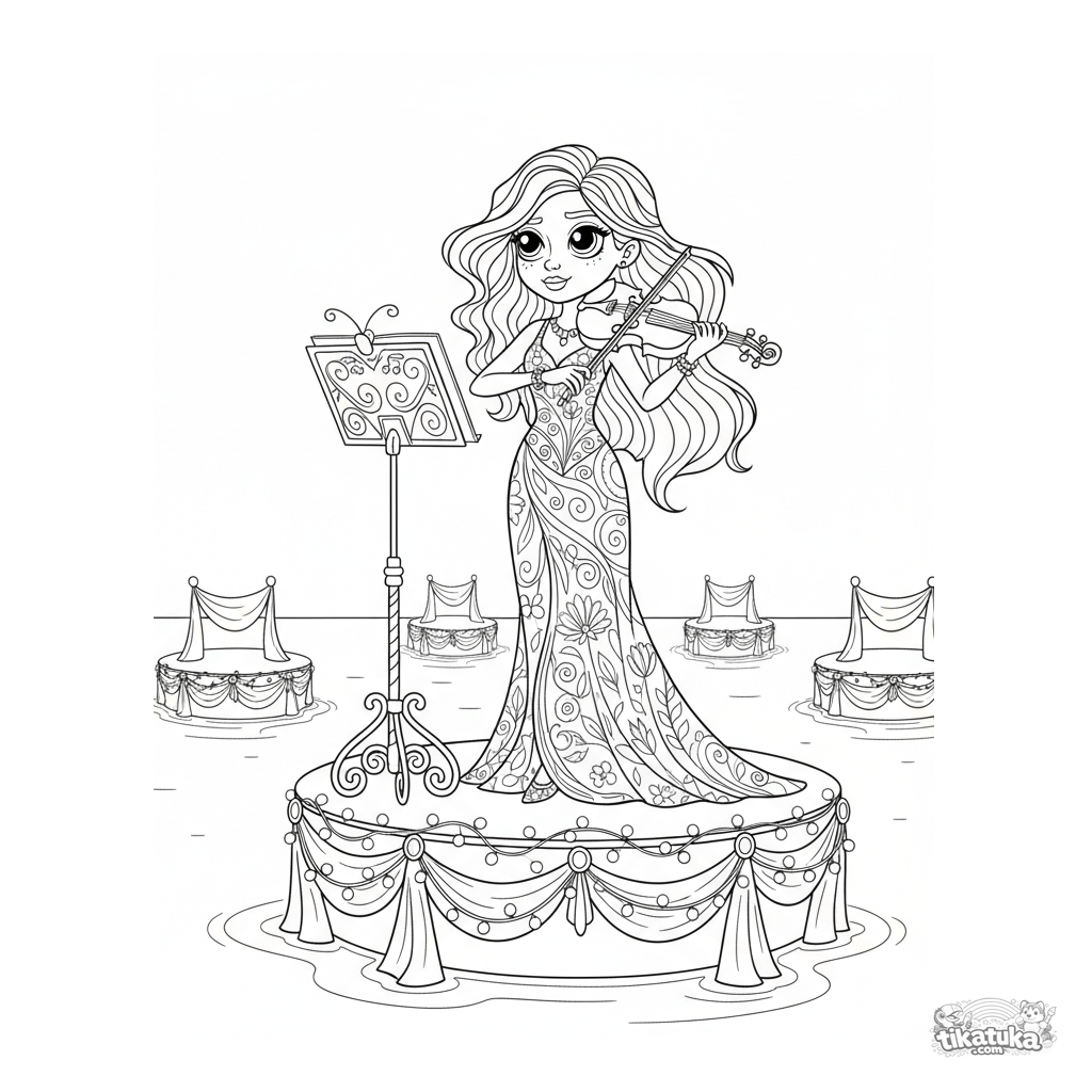 Palco musical flutuante