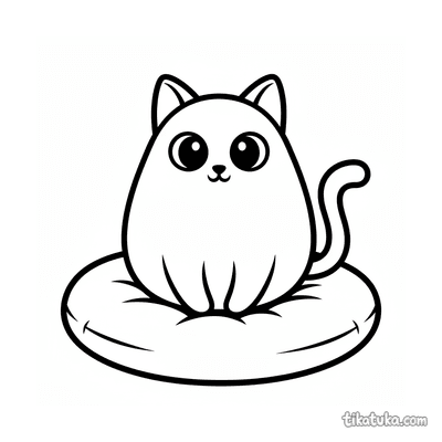 Gato Simples no Travesseiro